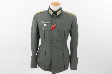 Heer Cavalry field tunic for officers - Oberleutnant
