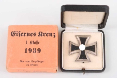 1939 Iron Cross 1st Class "L/19"  with case and outer carton