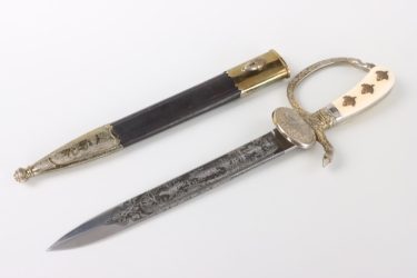 Forestry hunting dagger for an Oberförster - Eickhorn / Michovius