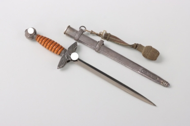 Miniature to M37 Luftwaffe officer's dagger with portepee - ALCOSO