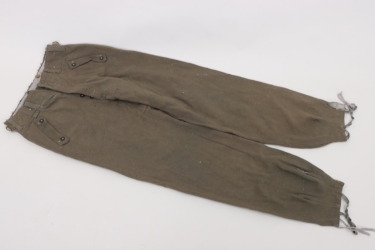 Waffen-SS assault gunner's field trousers (Sturmgeschütz)