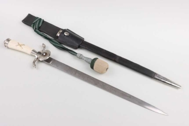 Deutscher Schützen-Verband hunting dagger with knot & portepee - Eickhorn