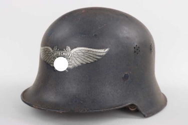 M34 Luftschutz helmet with full decal