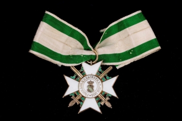Saxony - Civil Merit Order Knight's Cross 1st Class with Swords 2nd Pattern