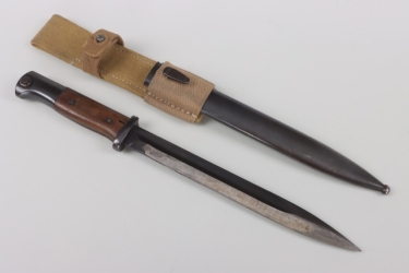 Wehrmacht bayonet 84/98 with webbing frog - matching numbers