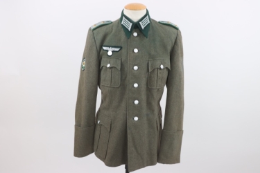 Heer Gebirgsjäger field tunic for officers - Hauptmann