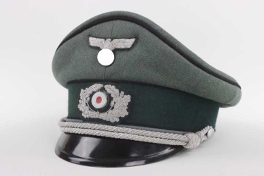 Heer pioneer visor cap for officers
