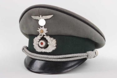 Heer mountain pioneer visor cap for officers