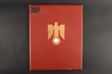 Knight's Cross of the Iron Cross Leather Folder "Mappe"
