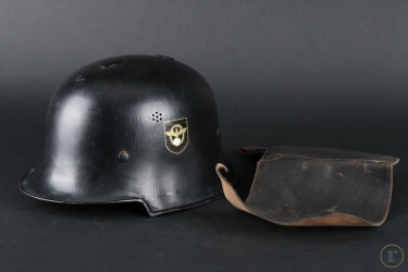 Fire Brigade M34 double decal helmet