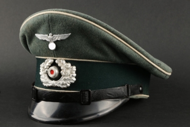 Heer visor cap EM/NCO -  Infantry MG company