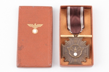 NSDAP Long Service Award bronze in case