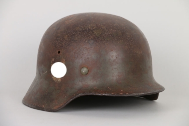 Waffen-SS M35 double decal helmet 