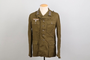 Heer tropical M43 field tunic + factory tag