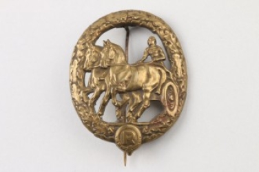 German Horse Driver's Badge in bronze