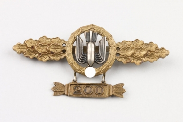 Squadron Clasp for Kampfflieger in gold + hanger 