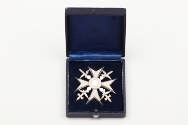 Cased Spanish Cross in silver with swords - SEDLAZEK