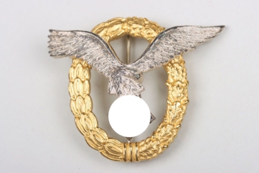 Lt. Silwester  - Combined Pilot & Observer Badge - GWL (mint)