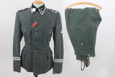 Waffen-SS "Totenkopf" field tunic for a "Spieß"