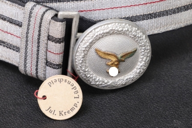 Luftwaffe officer's parade belt & buckle in case