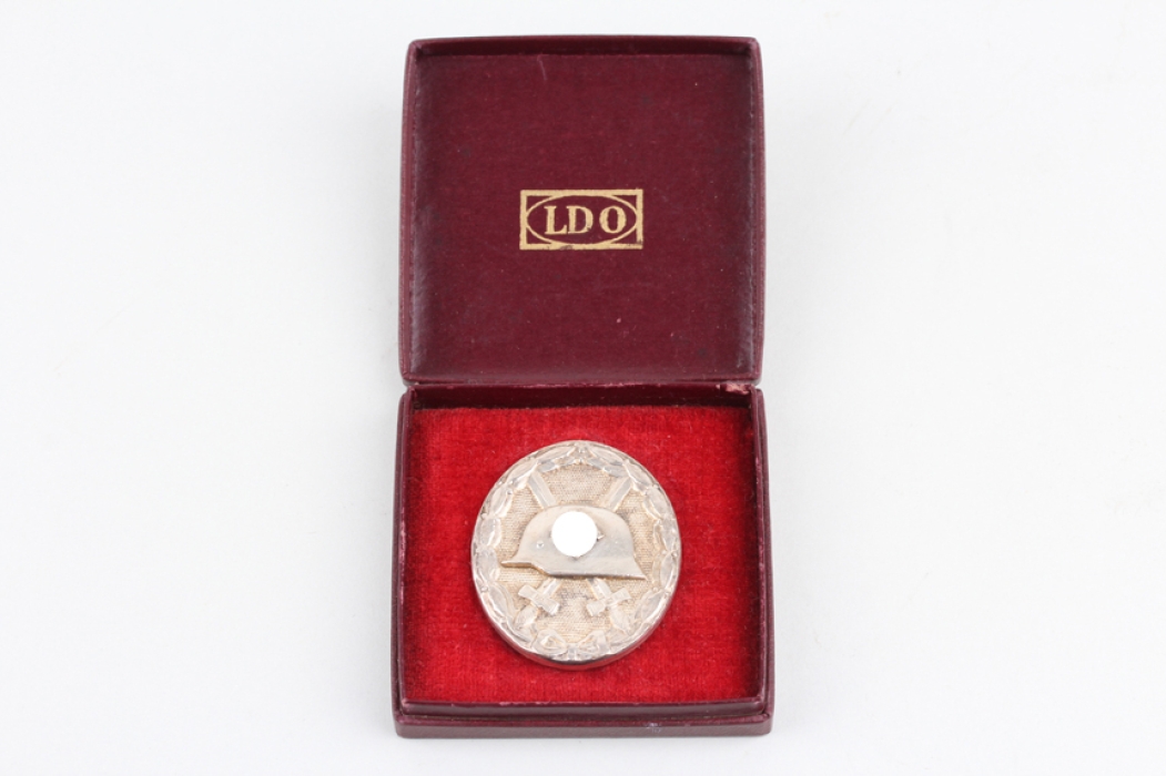 Wound Badge in silver L/18 in LDO case