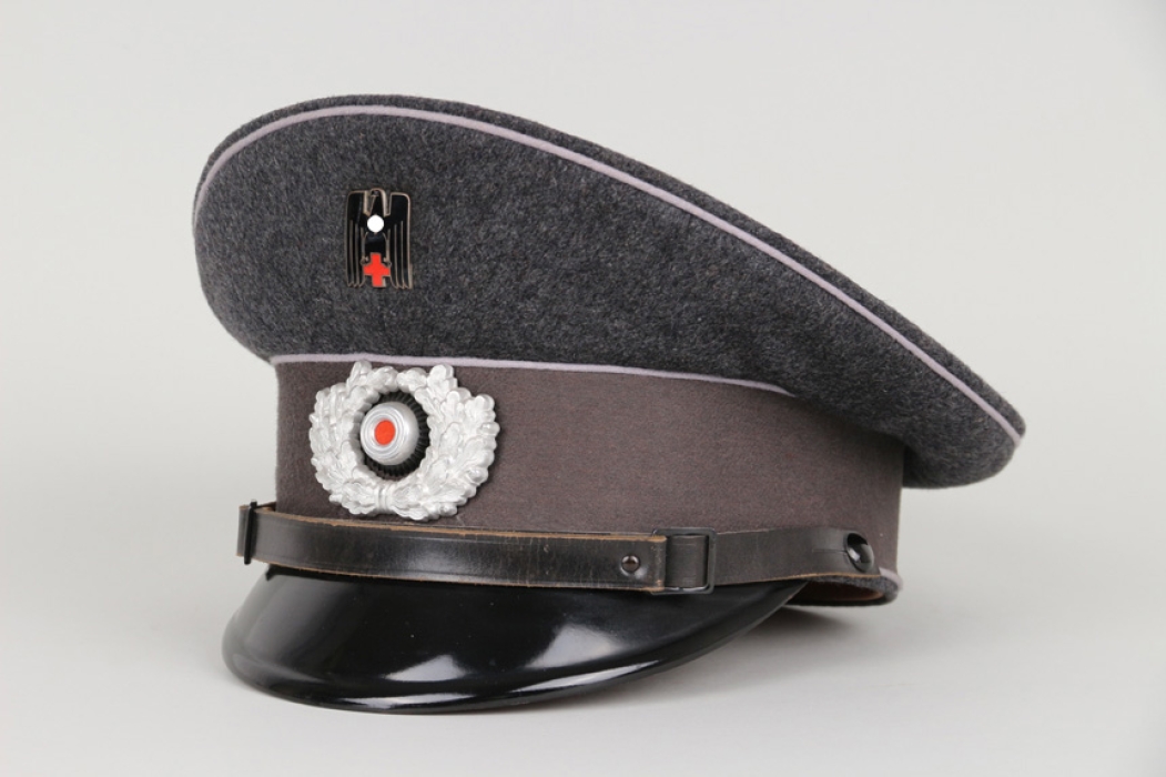Third Reich DRK visor cap EM/NCO 