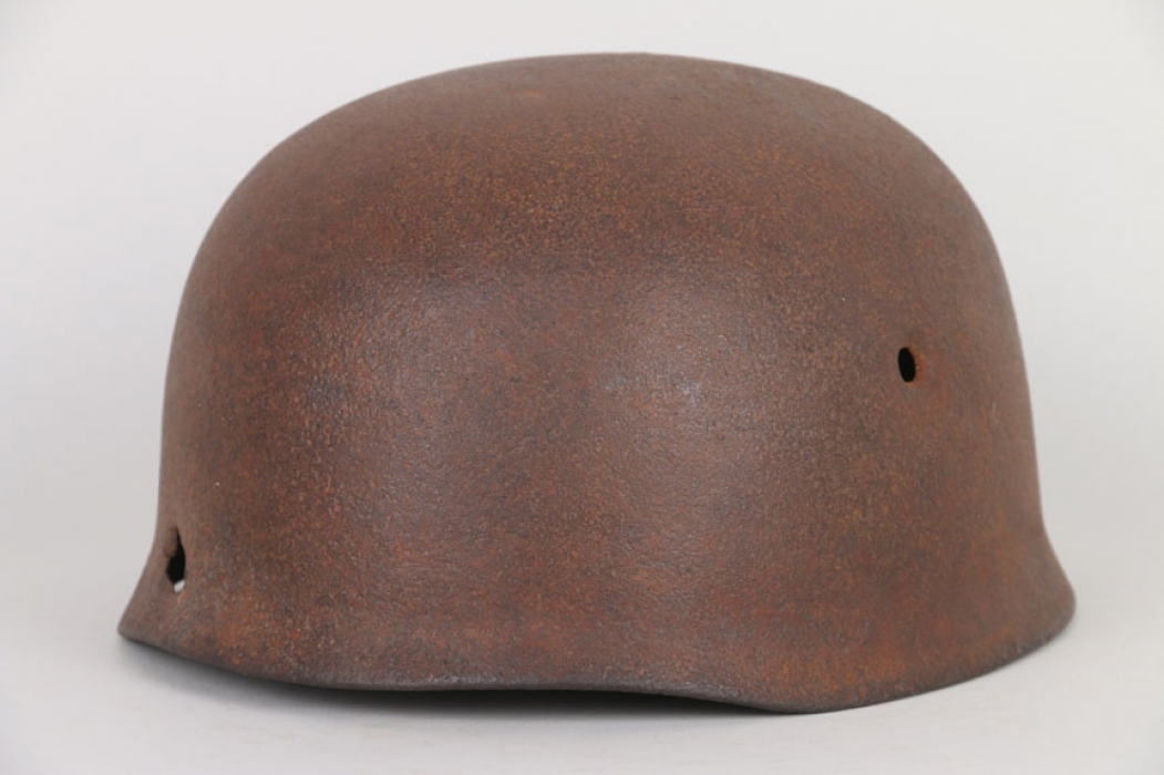 M38 Fallschirmjäger helmet shell (battle damaged) 