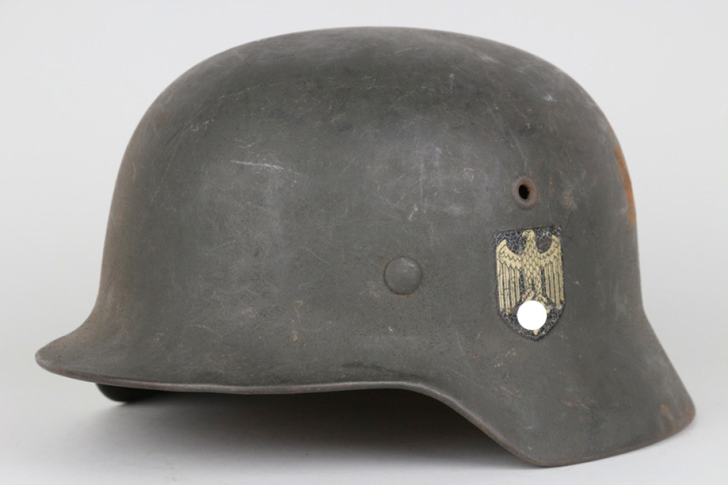 Heer M40 single decal helmet - ET66 