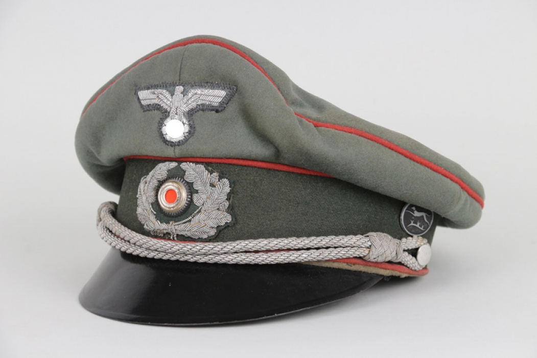 Windhund Division officers Artillerie visor cap 