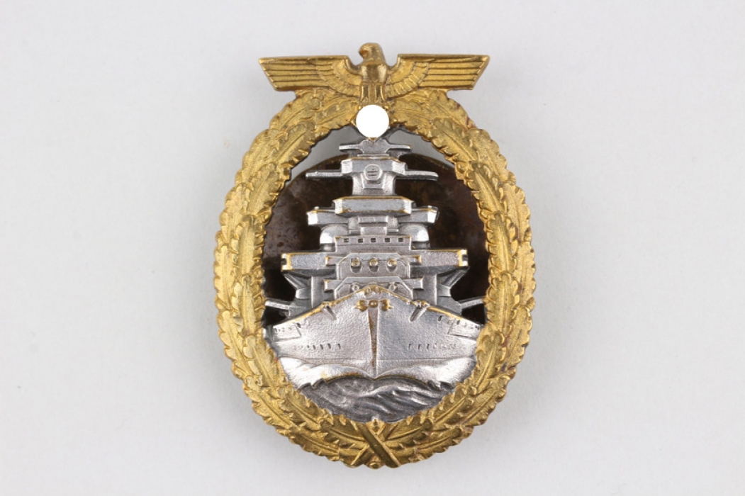 High Seas Fleet Badge - Schwerin (screw-back) 