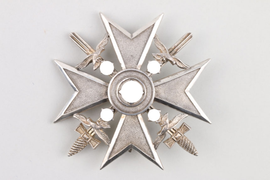 Spanish Cross in silver with swords CEJ 900 