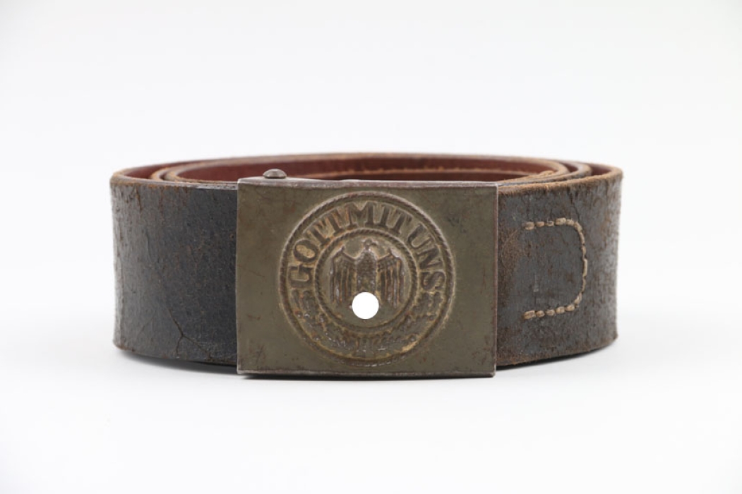 Heer field buckle & belt - Müller 1942 
