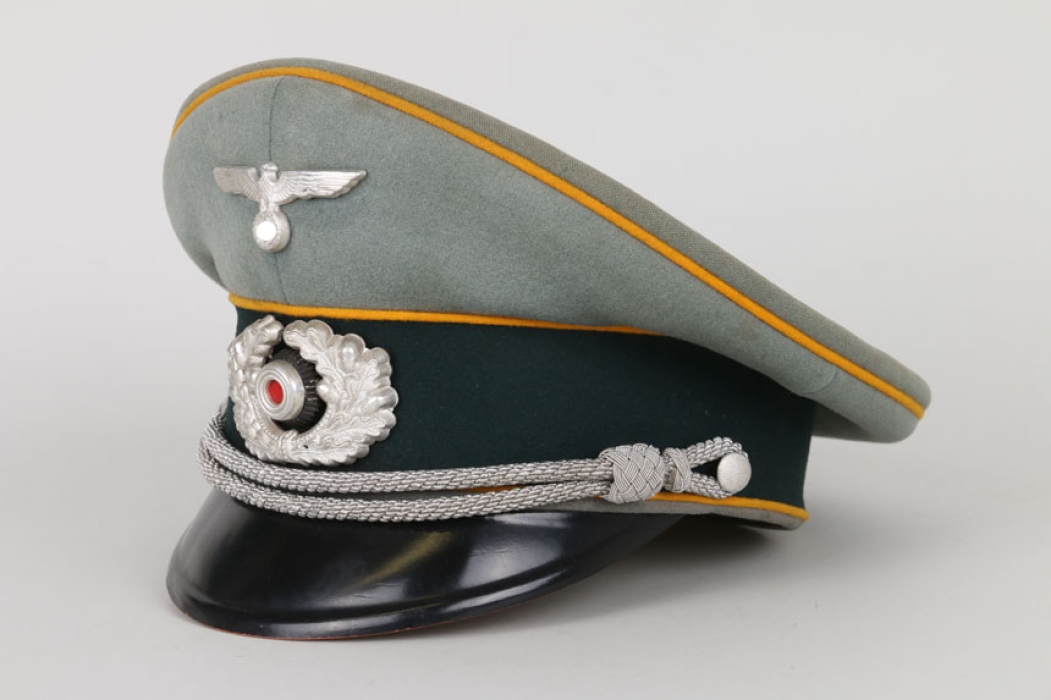 Heer Kavallerie officers visor cap - GROTE 