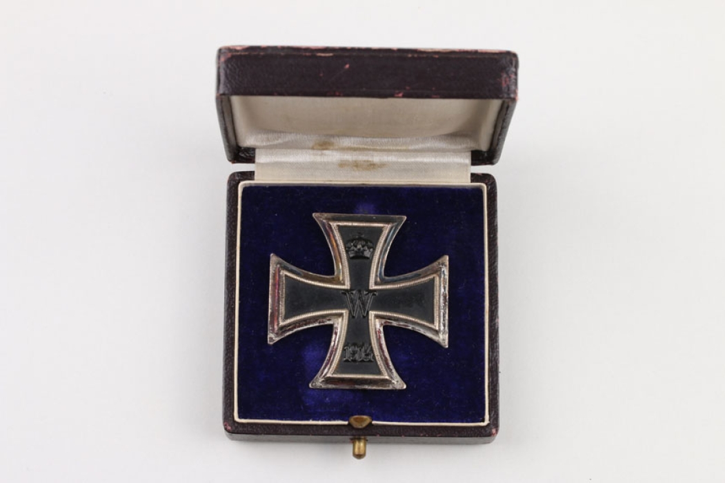 1914 Iron Cross 1st Class "K.A.G." in case 
