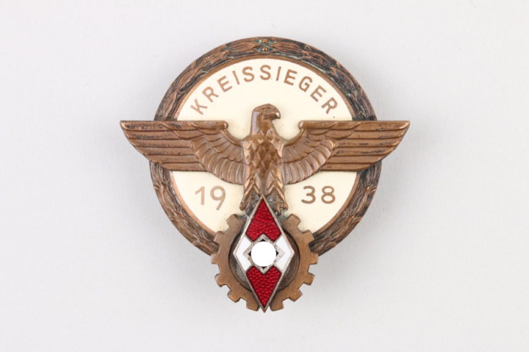 1938 Kreissieger Badge - Brehmer 