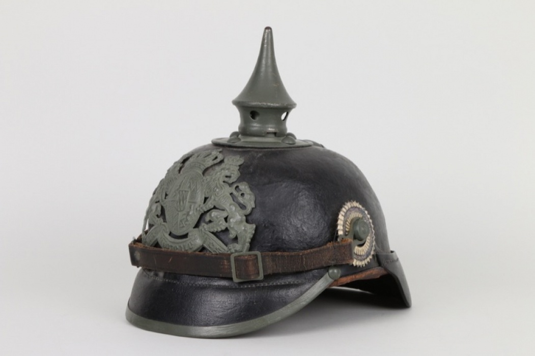 Bavarian 21.Inf.Rgt. EM/NCO's spike helmet