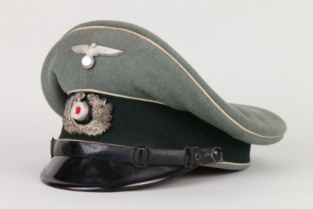Heer Infanterie EM/NCO visor cap - named 