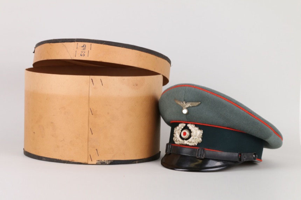Heer Artillerie EM/NCO visor cap (EREL) in box 
