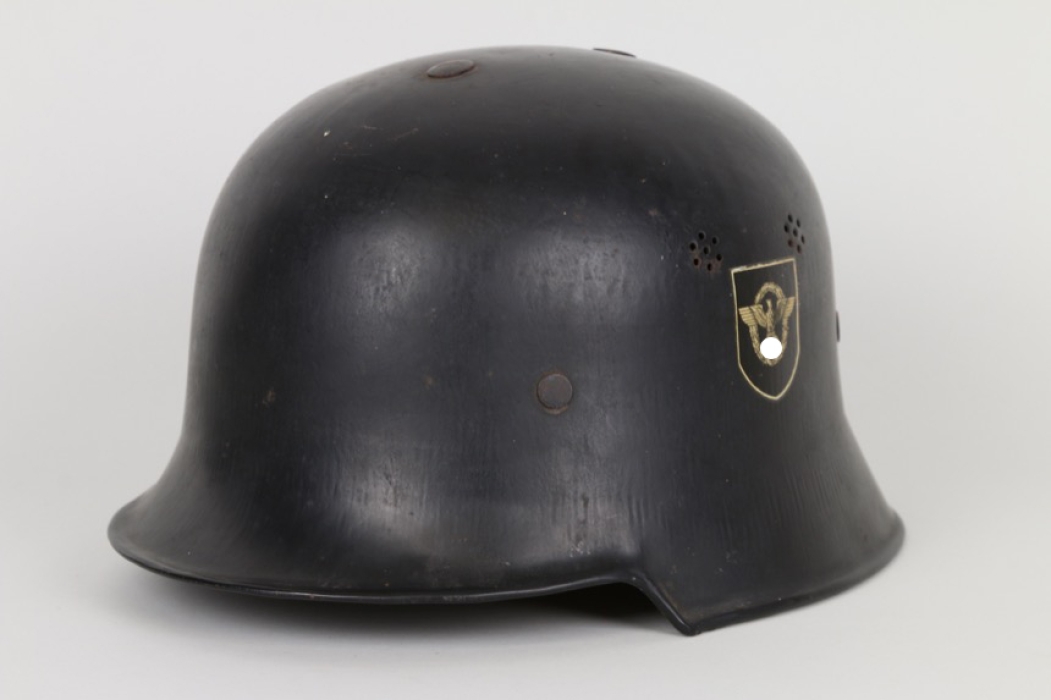 Third Reich M34 Firebrigade helmet