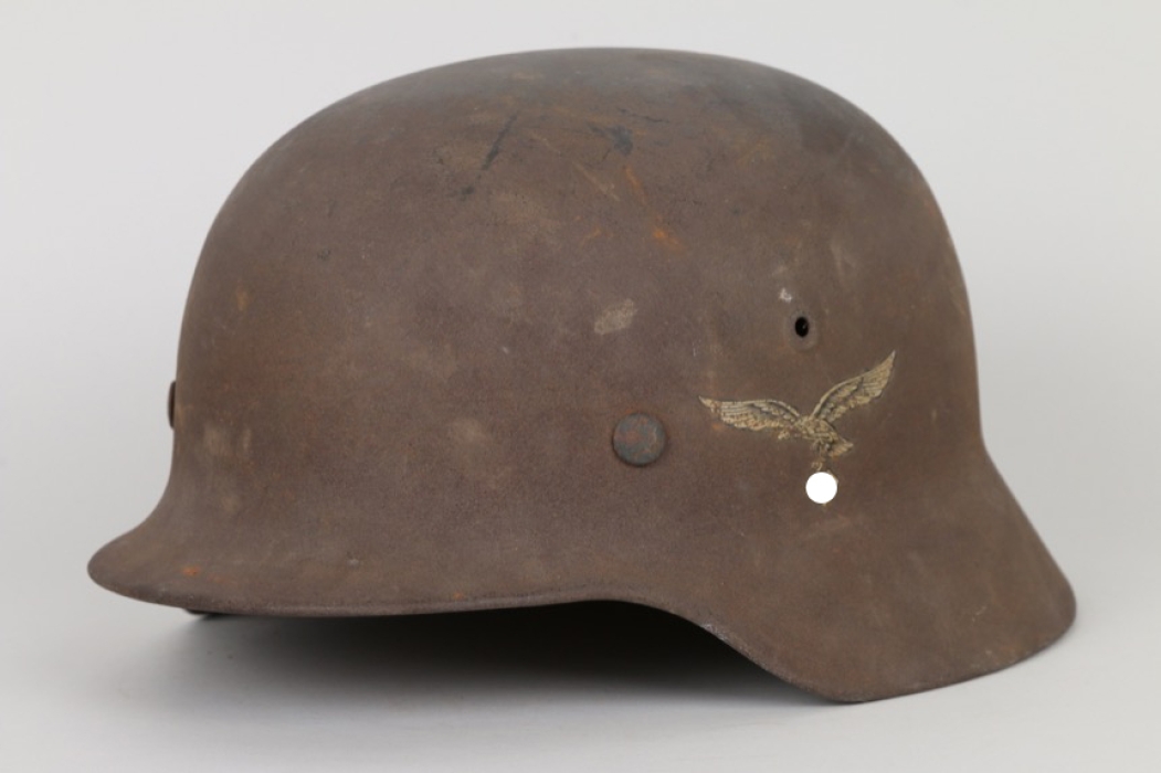 Luftwaffe M40 single decal helmet - EF68 