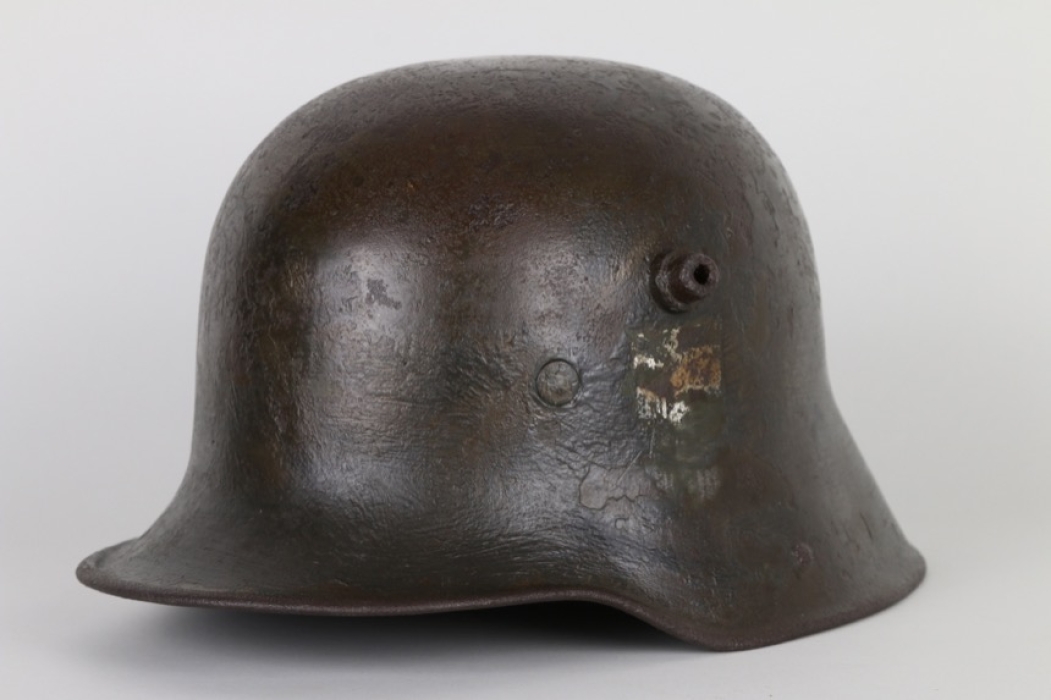 Heer M16 transitional double decal helmet