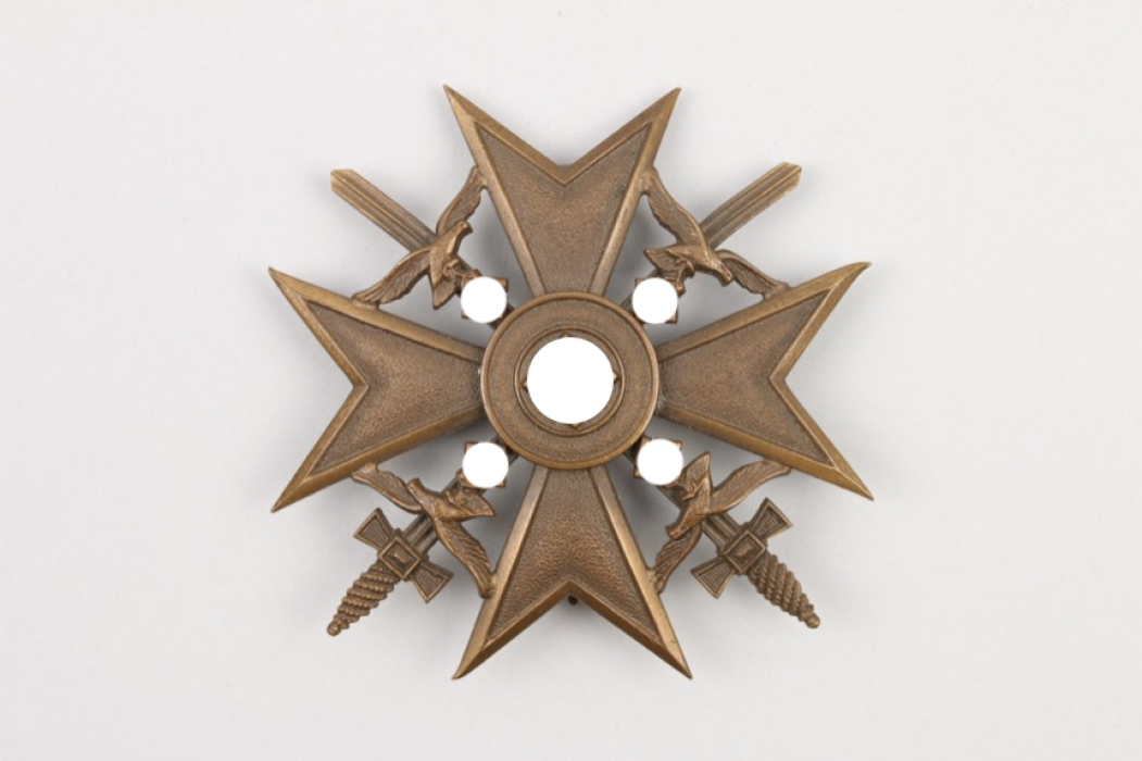 Spanish Cross in bronze with swords - L/11 