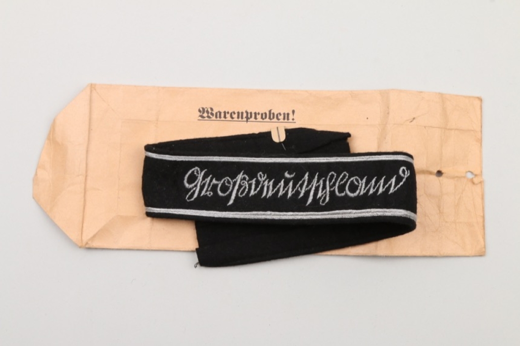 Großdeutschland officer's cuffband in sample bag