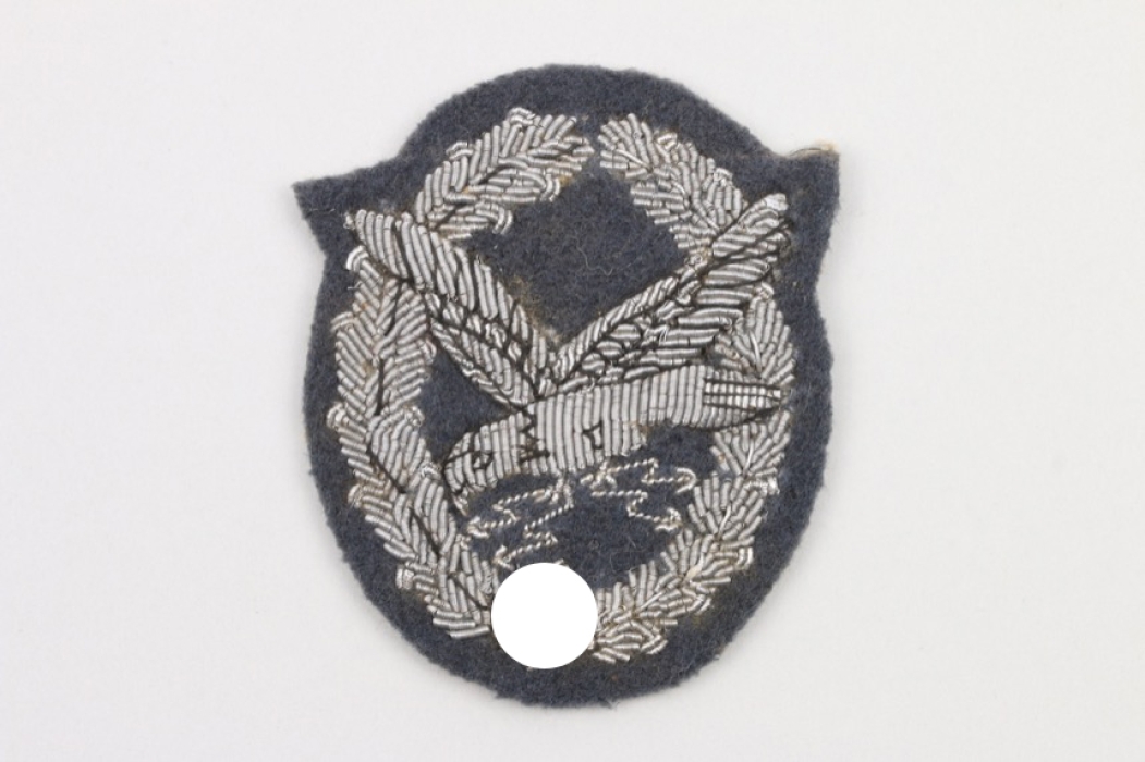 Officer's stitched Air Gunner's Badge 