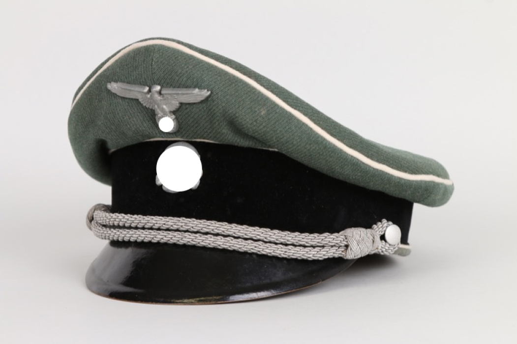 Waffen-SS Infantry officer's visor cap - C. Wagner