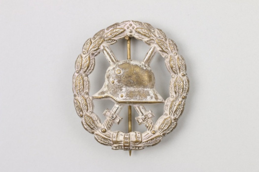 WW1 Wound Badge in silver - cut out