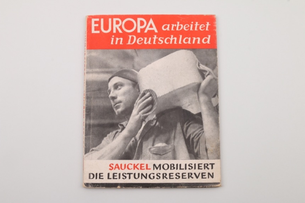 Europa arbeitet in Deutschland propaganda book
