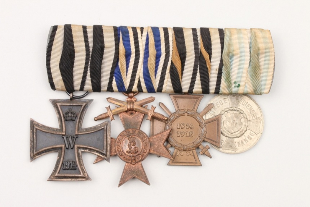 Bavarian 4-medal Iron Cross bar