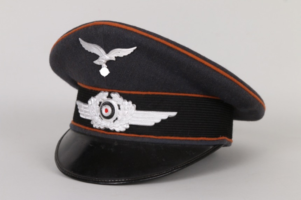 Luftwaffe Nachrichten visor cap EM/NCO 
