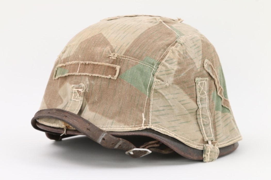 Heer M35 helmet with camo cover